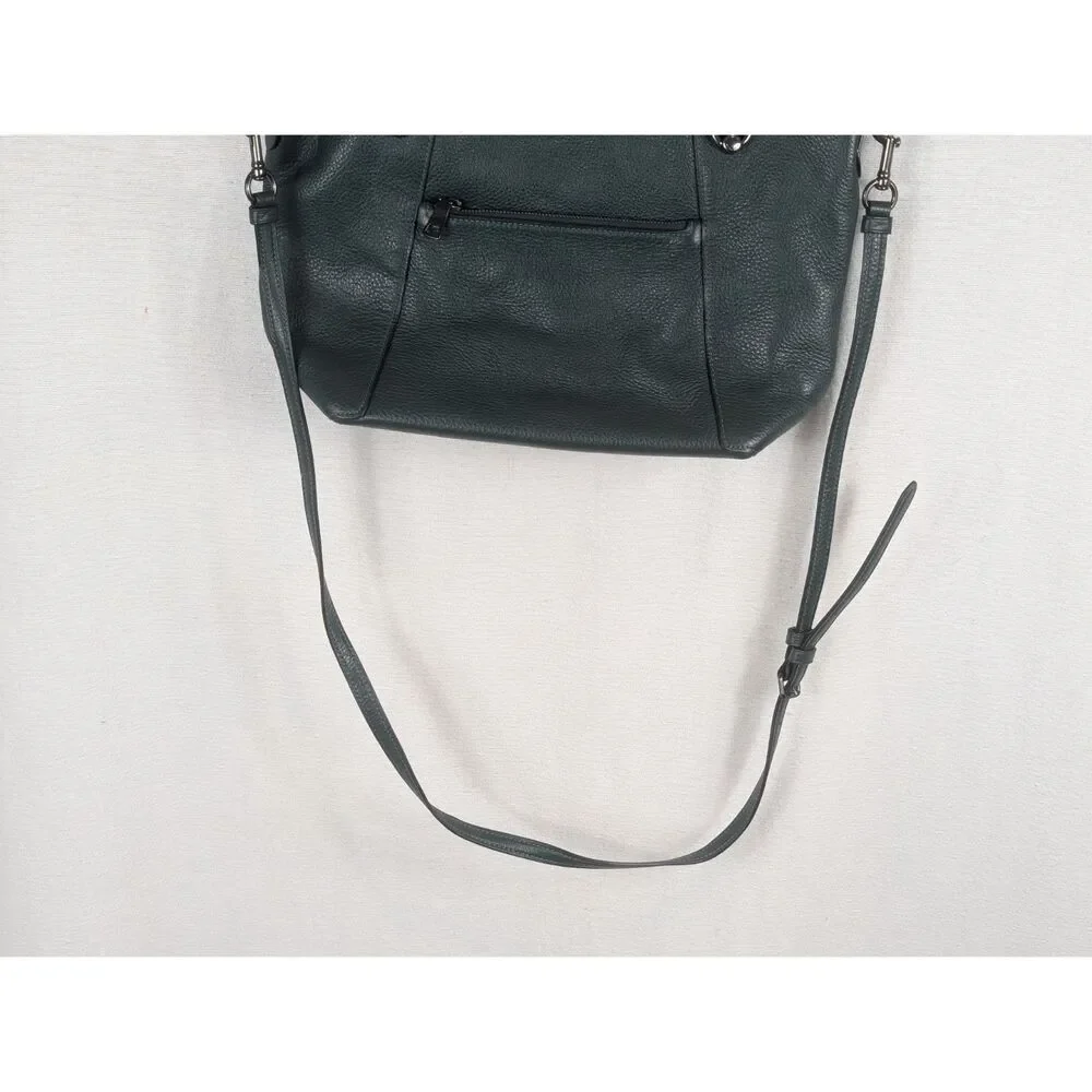 Coach Kacey Satchel Crossbody/Shoulder Bag Green Pebble Leather No. H2132-C6229